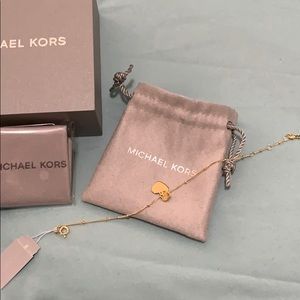 Michael Kors - unworn - heart duo bracelet